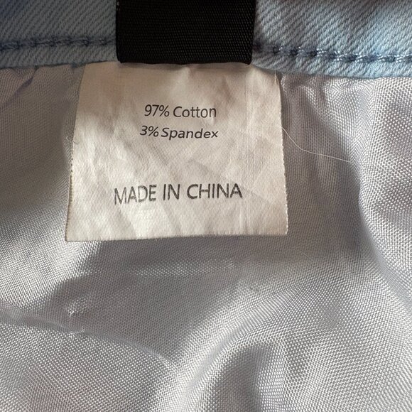 Wulful Light Blue Denim Casual 5-Pocket Straight Leg Men's Size 42x29.75 - Picture 5 of 11